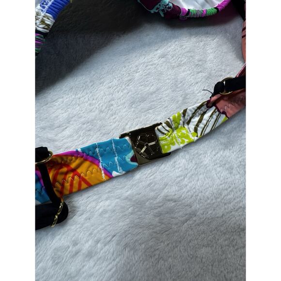 Trina Turk Women's Radiant Blooms Bralette Bikini Set 2 PC sz 6 Multicolor - Picture 5 of 7